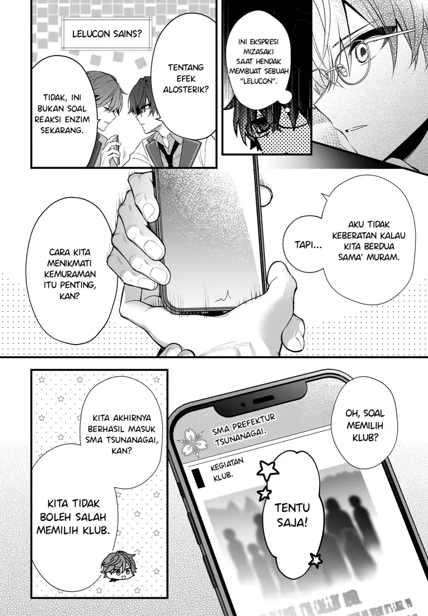 Yotte, Hatsukoi wa Shoumei sareta. Delta to Gamma no Rigakubu Note Chapter 2 Gambar 26