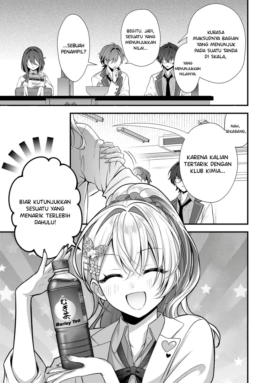 Yotte, Hatsukoi wa Shoumei sareta. Delta to Gamma no Rigakubu Note Chapter 4 Gambar 11