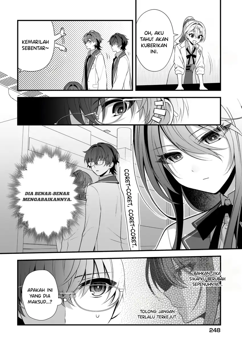 Yotte, Hatsukoi wa Shoumei sareta. Delta to Gamma no Rigakubu Note Chapter 4 Gambar 20