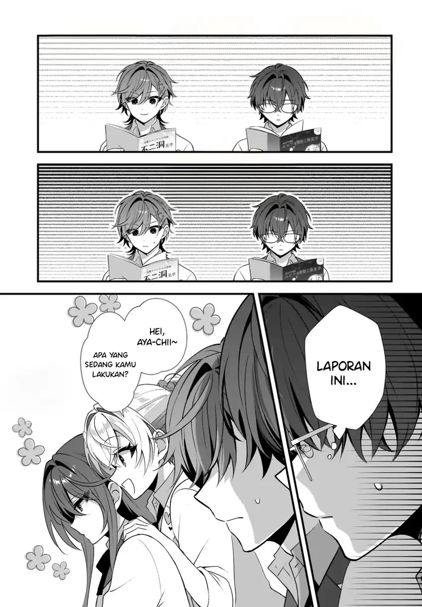 Yotte, Hatsukoi wa Shoumei sareta. Delta to Gamma no Rigakubu Note Chapter 4 Gambar 27