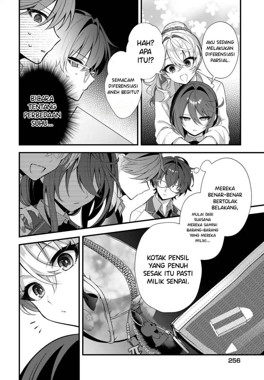 Yotte, Hatsukoi wa Shoumei sareta. Delta to Gamma no Rigakubu Note Chapter 4 Gambar 28