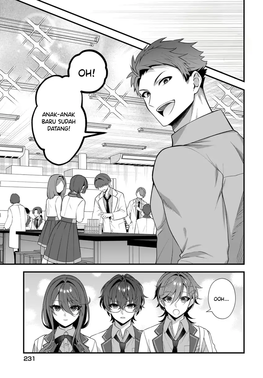 Yotte, Hatsukoi wa Shoumei sareta. Delta to Gamma no Rigakubu Note Chapter 4 Gambar 3