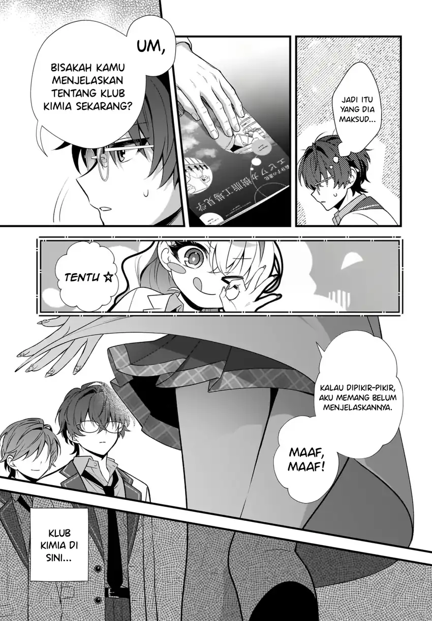 Yotte, Hatsukoi wa Shoumei sareta. Delta to Gamma no Rigakubu Note Chapter 4 Gambar 31
