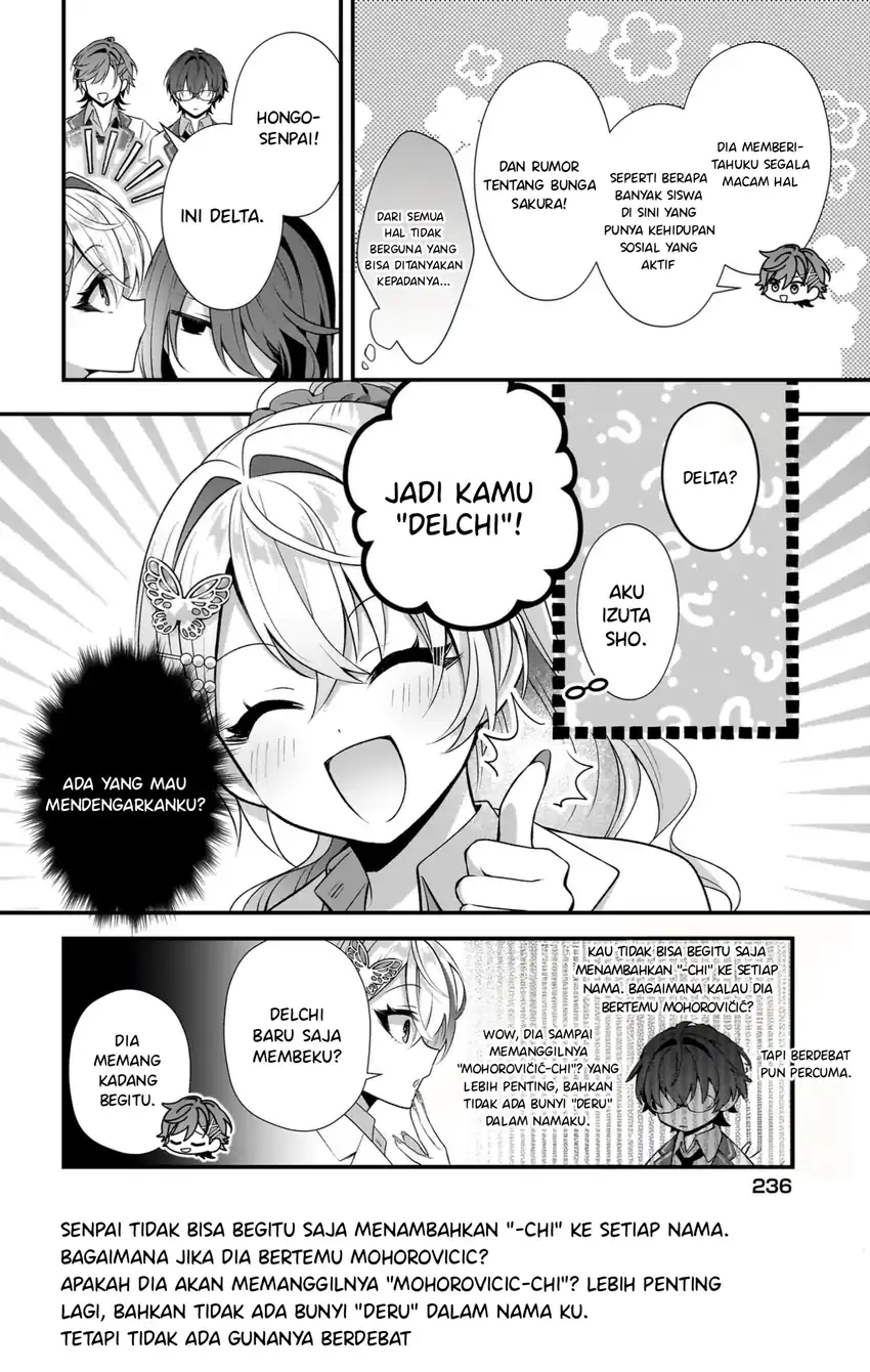 Yotte, Hatsukoi wa Shoumei sareta. Delta to Gamma no Rigakubu Note Chapter 4 Gambar 8