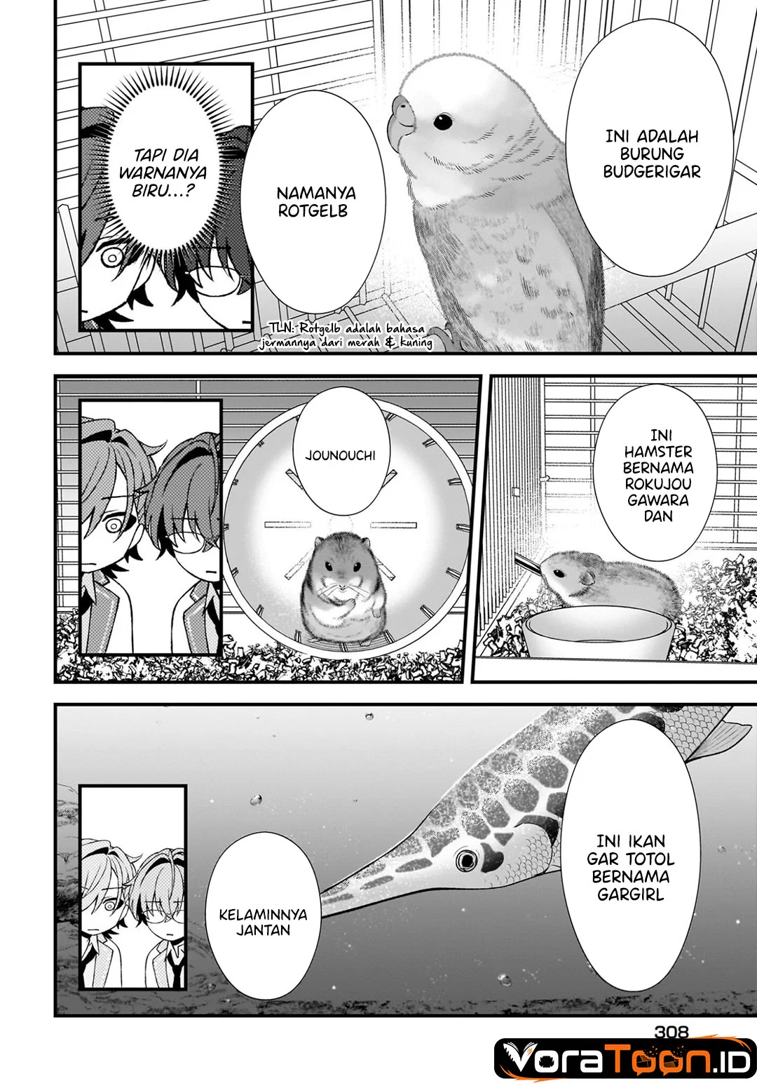 Yotte, Hatsukoi wa Shoumei sareta. Delta to Gamma no Rigakubu Note Chapter 5 Gambar 21