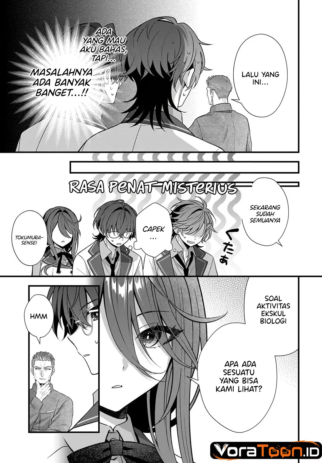 Yotte, Hatsukoi wa Shoumei sareta. Delta to Gamma no Rigakubu Note Chapter 5 Gambar 22
