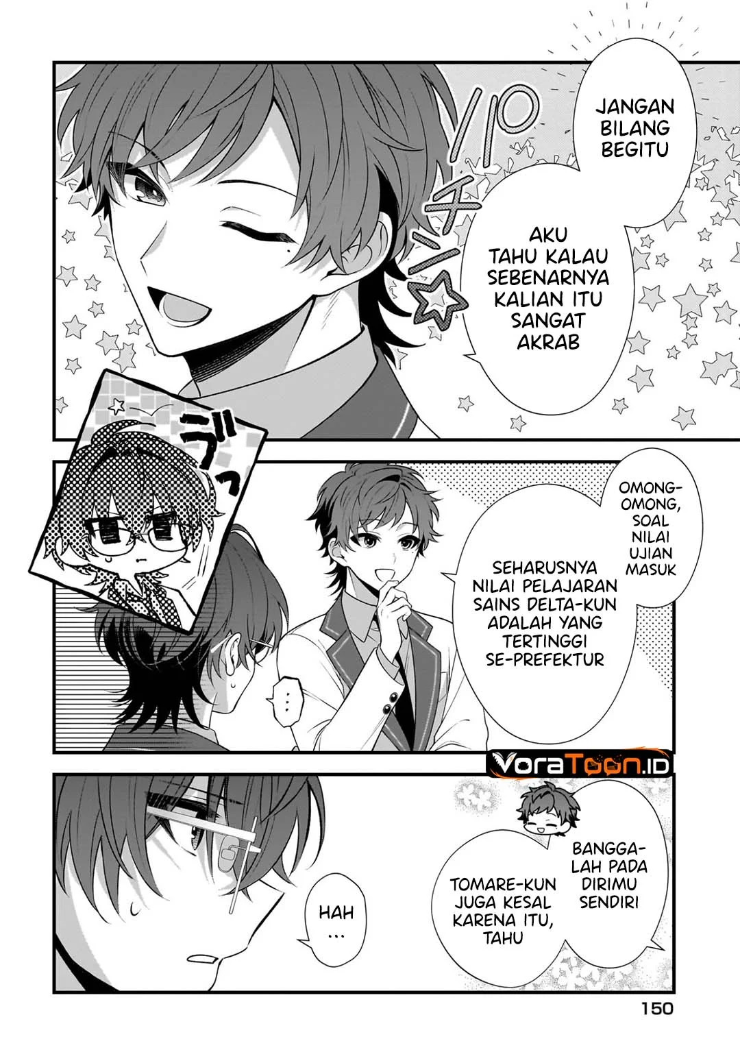 Yotte, Hatsukoi wa Shoumei sareta. Delta to Gamma no Rigakubu Note Chapter 6 Gambar 15