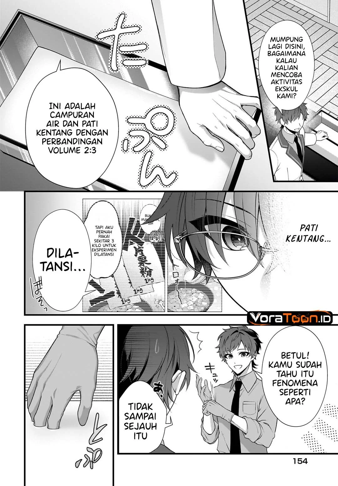 Yotte, Hatsukoi wa Shoumei sareta. Delta to Gamma no Rigakubu Note Chapter 6 Gambar 19