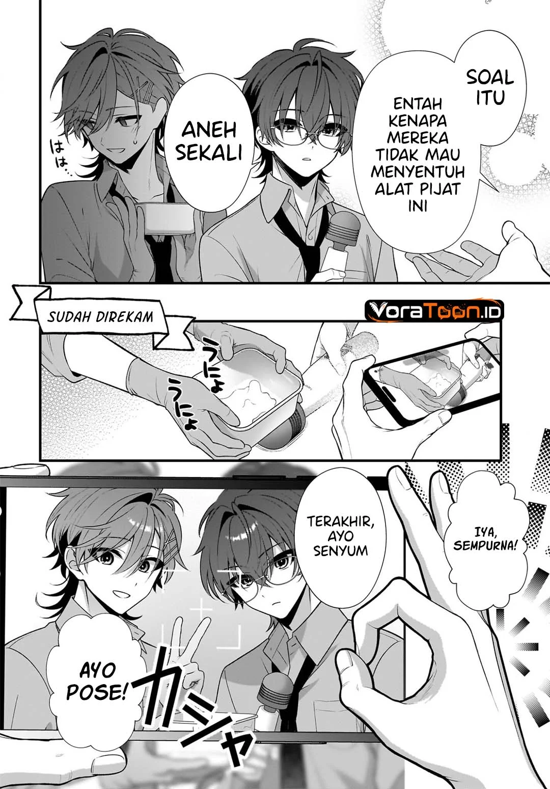 Yotte, Hatsukoi wa Shoumei sareta. Delta to Gamma no Rigakubu Note Chapter 6 Gambar 29