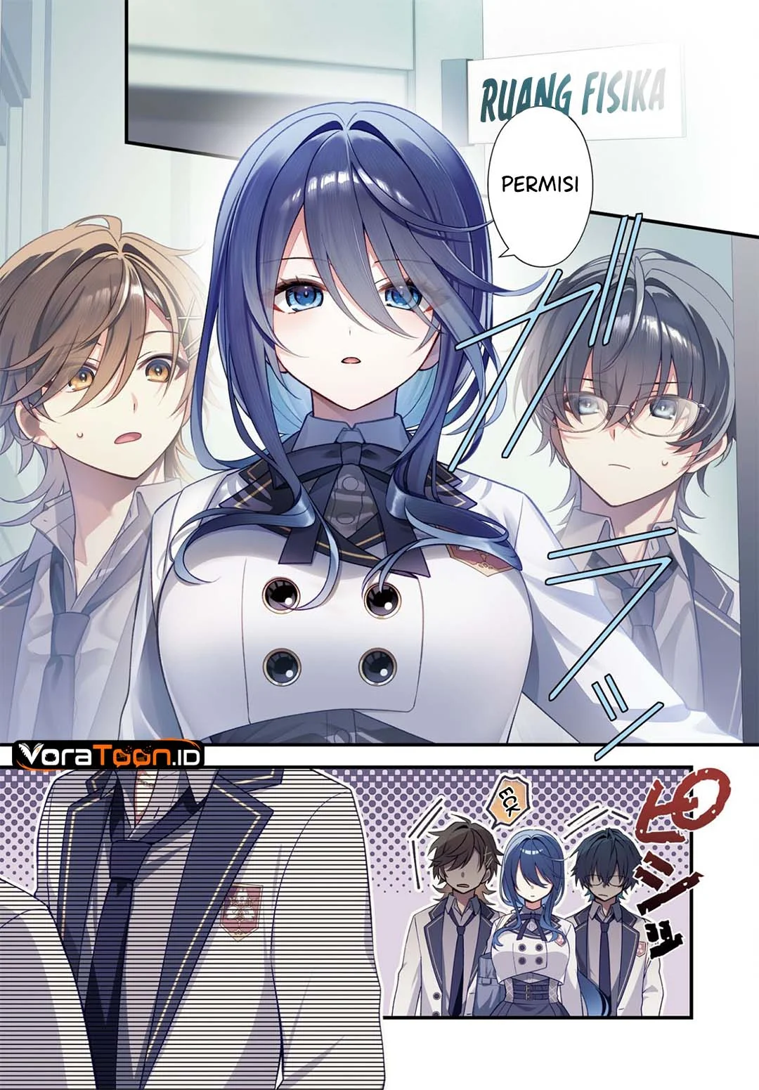 Yotte, Hatsukoi wa Shoumei sareta. Delta to Gamma no Rigakubu Note Chapter 6 Gambar 3
