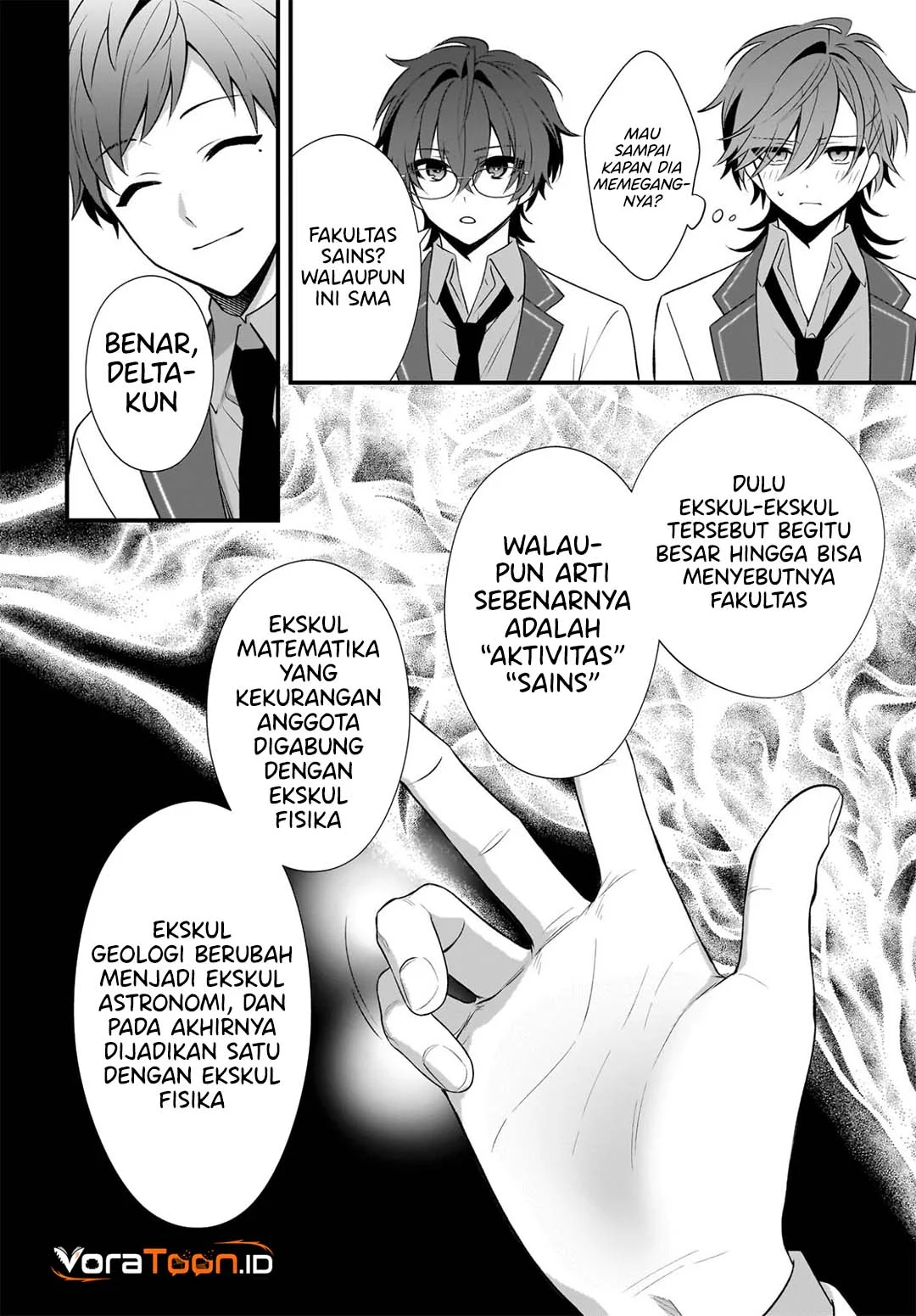 Yotte, Hatsukoi wa Shoumei sareta. Delta to Gamma no Rigakubu Note Chapter 6 Gambar 31