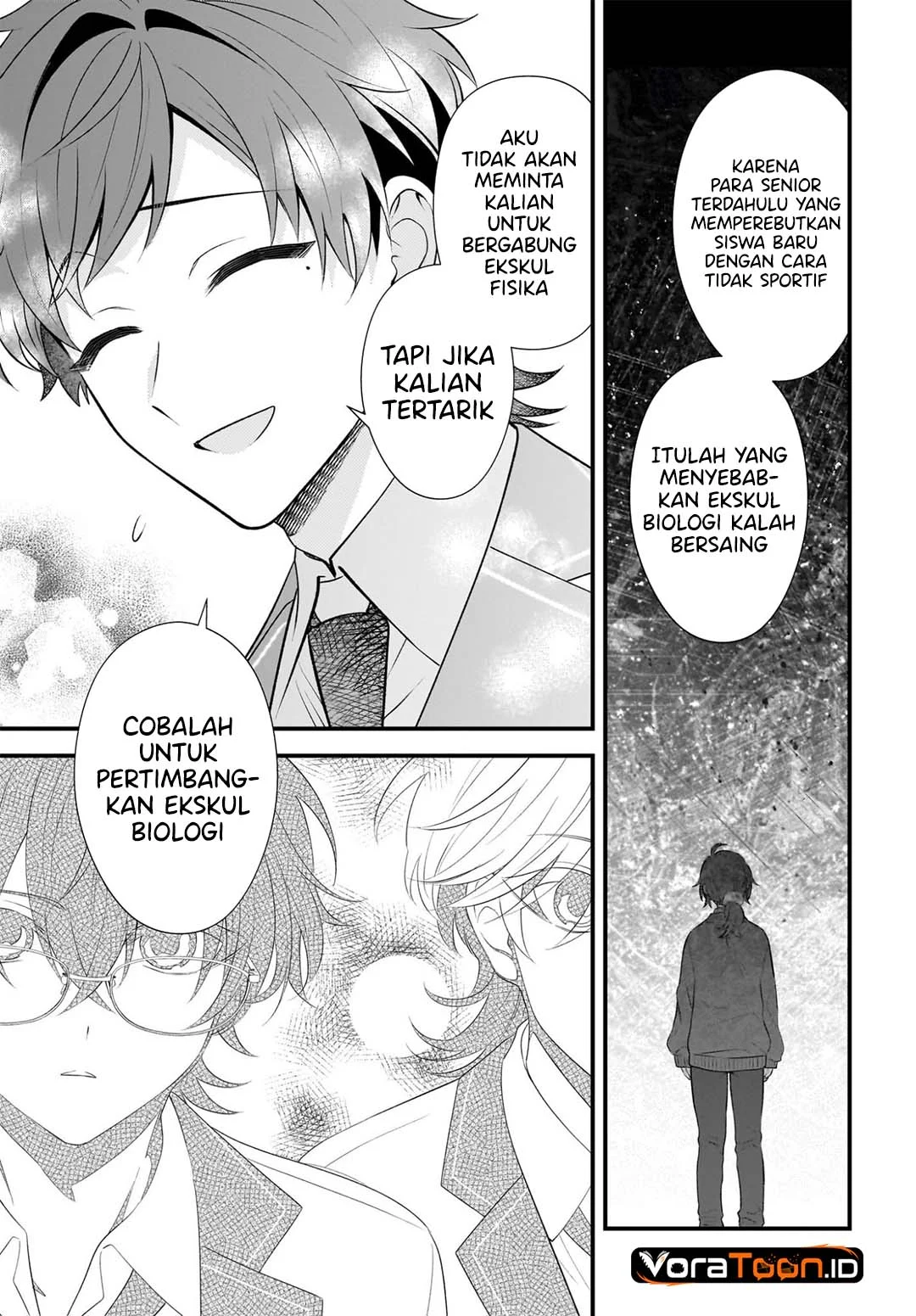 Yotte, Hatsukoi wa Shoumei sareta. Delta to Gamma no Rigakubu Note Chapter 6 Gambar 34