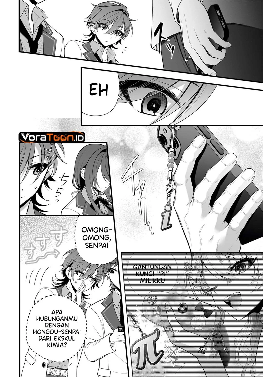 Yotte, Hatsukoi wa Shoumei sareta. Delta to Gamma no Rigakubu Note Chapter 6 Gambar 35