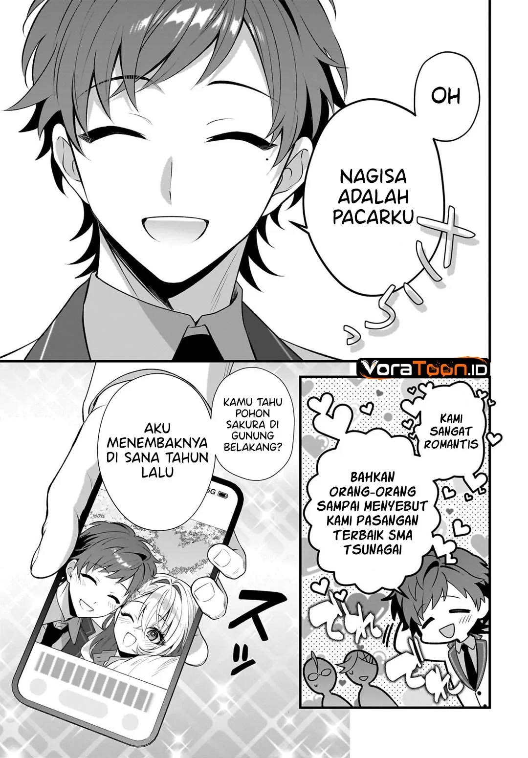 Yotte, Hatsukoi wa Shoumei sareta. Delta to Gamma no Rigakubu Note Chapter 6 Gambar 36
