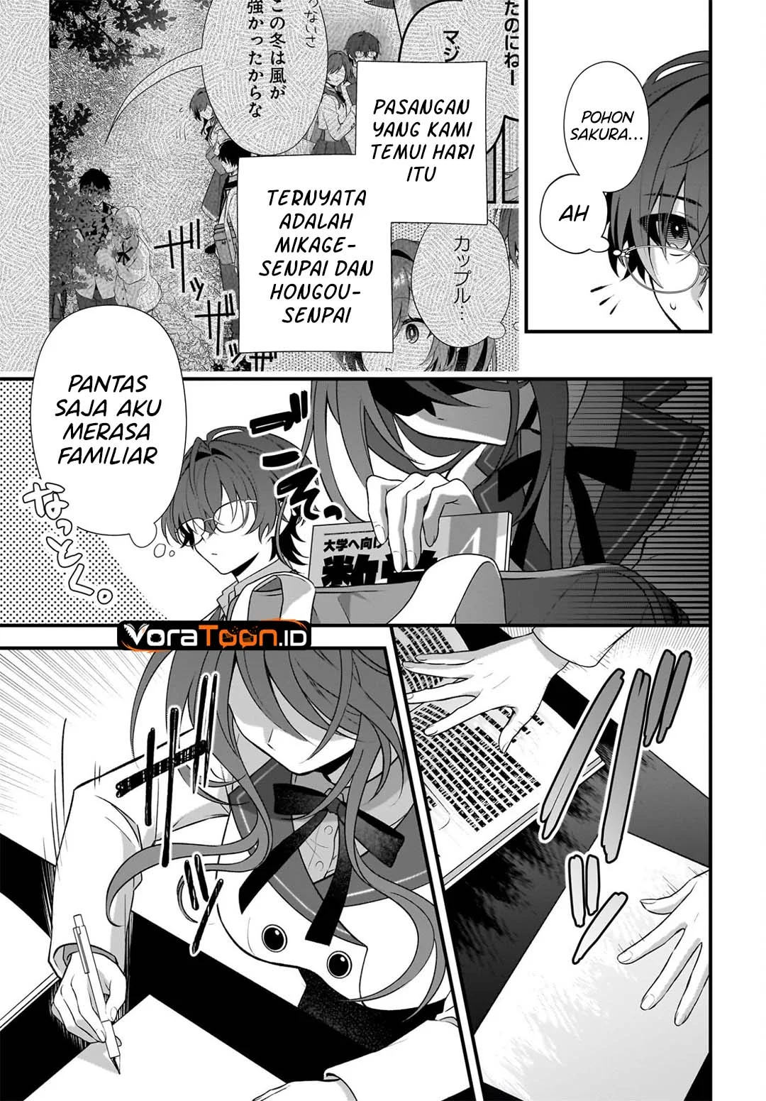 Yotte, Hatsukoi wa Shoumei sareta. Delta to Gamma no Rigakubu Note Chapter 6 Gambar 38