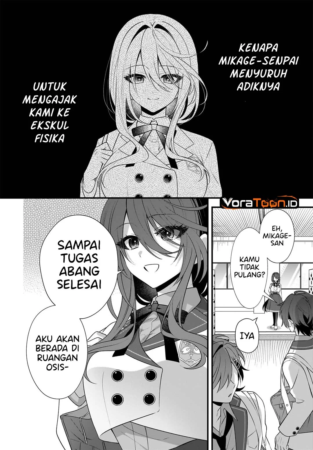Yotte, Hatsukoi wa Shoumei sareta. Delta to Gamma no Rigakubu Note Chapter 6 Gambar 45