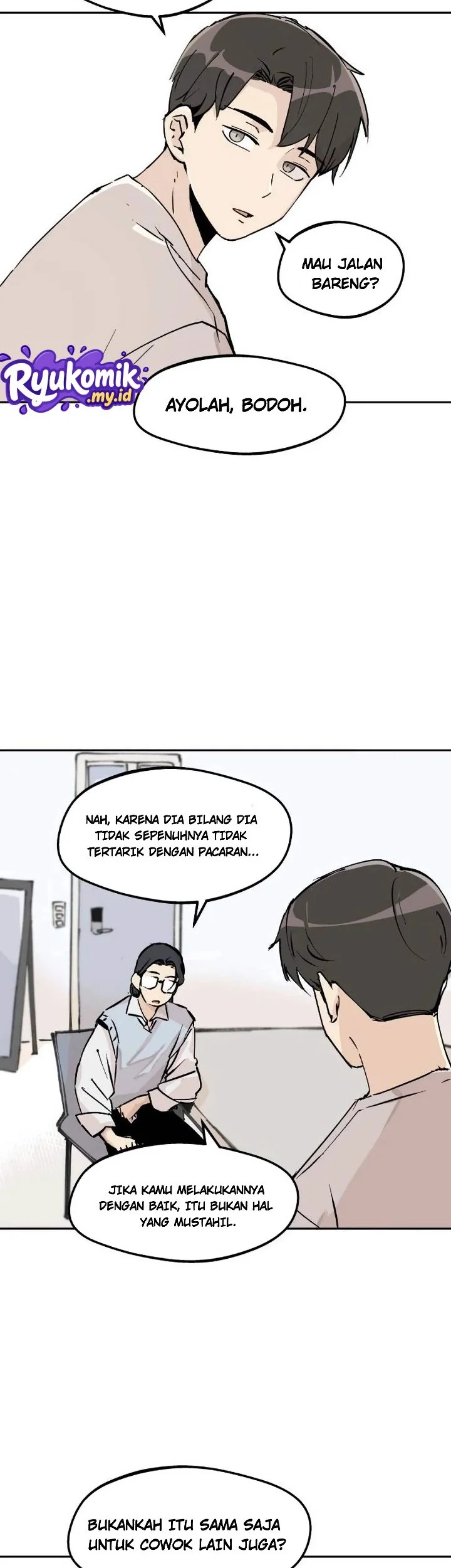 You Get Dumb When You're in Love Chapter 1 Gambar 21
