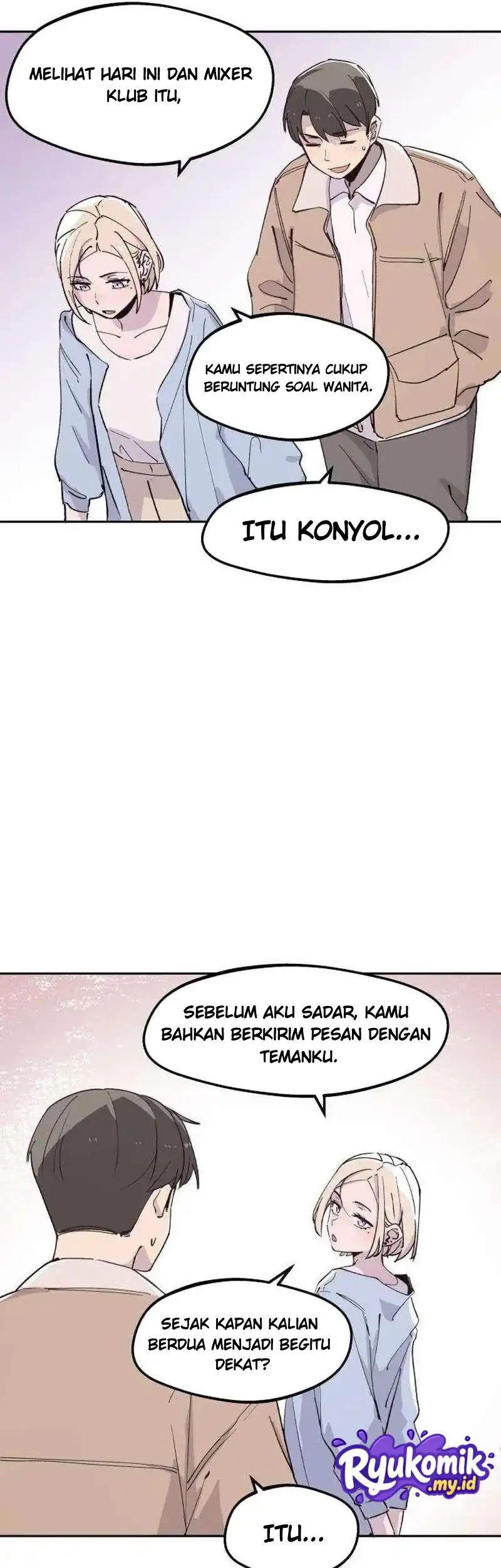 You Get Dumb When You're in Love Chapter 16 Gambar 38