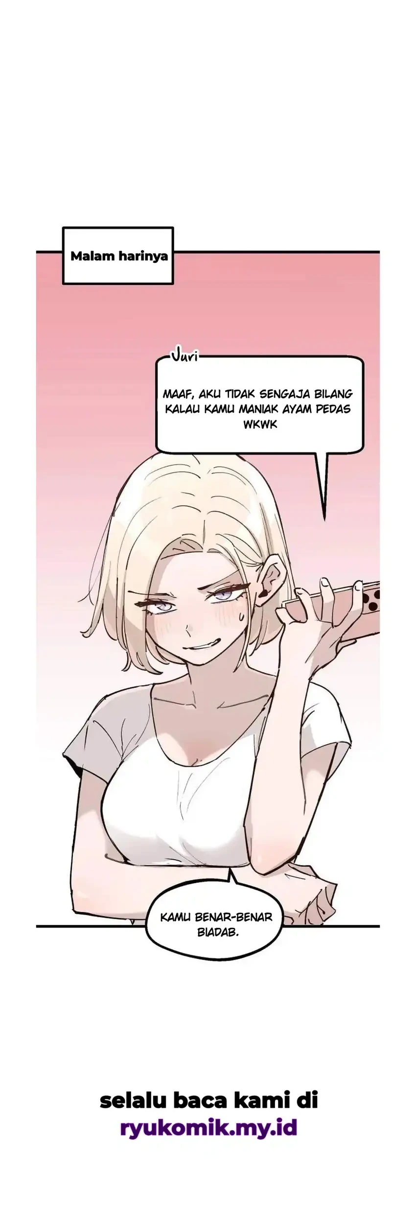 You Get Dumb When You're in Love Chapter 24 Gambar 59