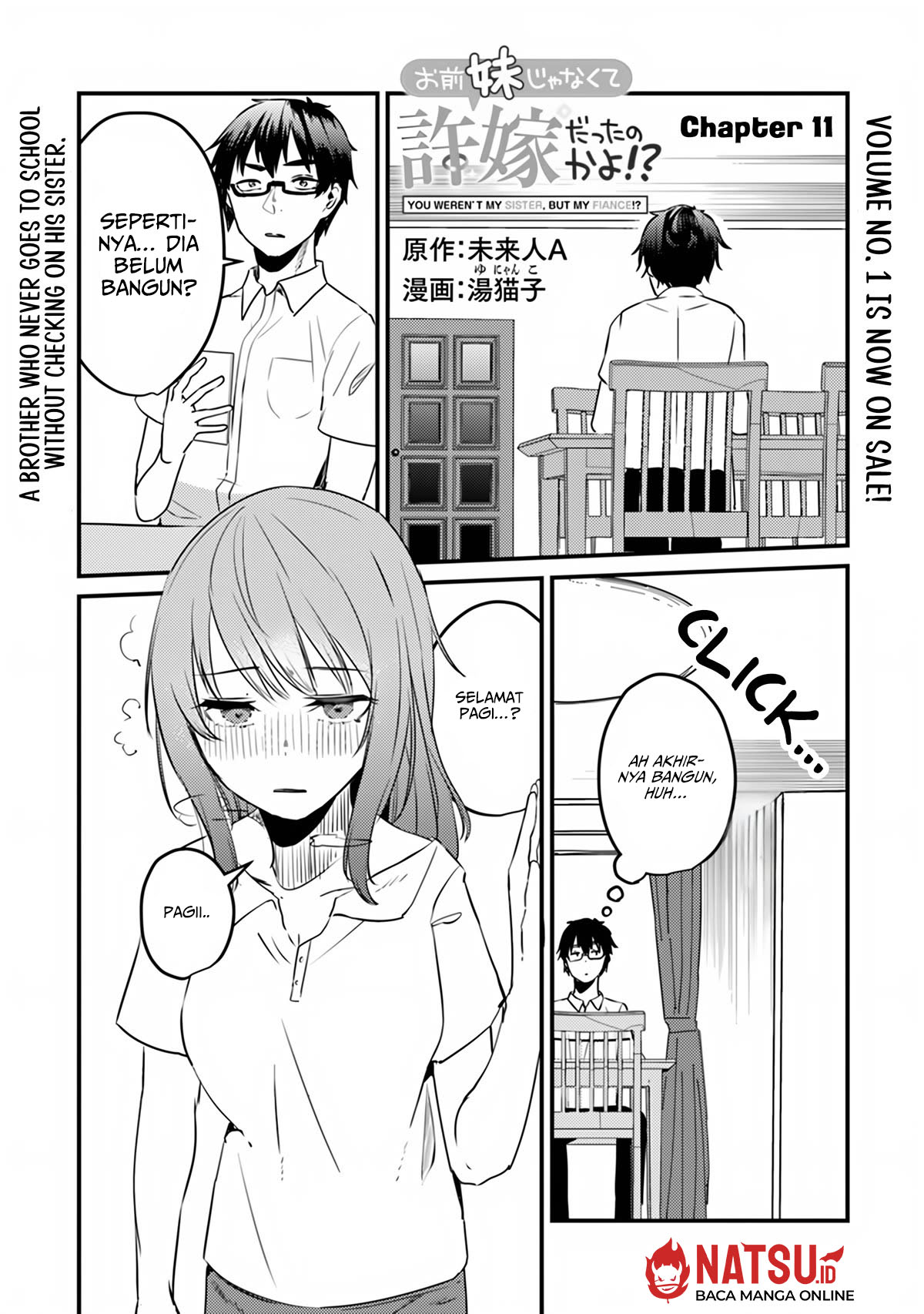 Baca Manga You Weren’t My Sister, But My Fiancee!? (Omae Imouto Janakute Iinazuke Datta no ka yo!?) Chapter 11 Gambar 2
