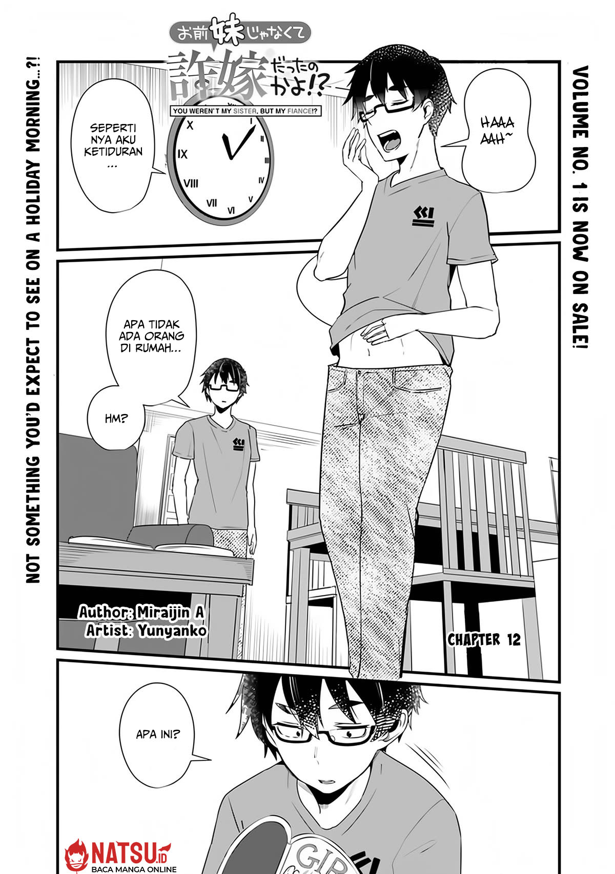 Baca Manga You Weren’t My Sister, But My Fiancee!? (Omae Imouto Janakute Iinazuke Datta no ka yo!?) Chapter 12 Gambar 2