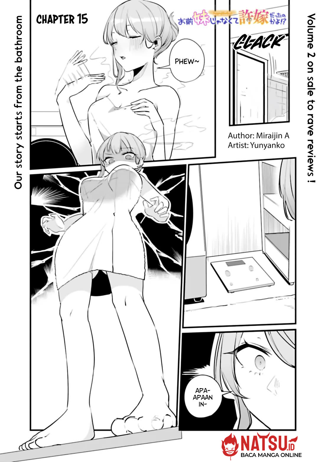 Baca Manga You Weren’t My Sister, But My Fiancee!? (Omae Imouto Janakute Iinazuke Datta no ka yo!?) Chapter 15 Gambar 2