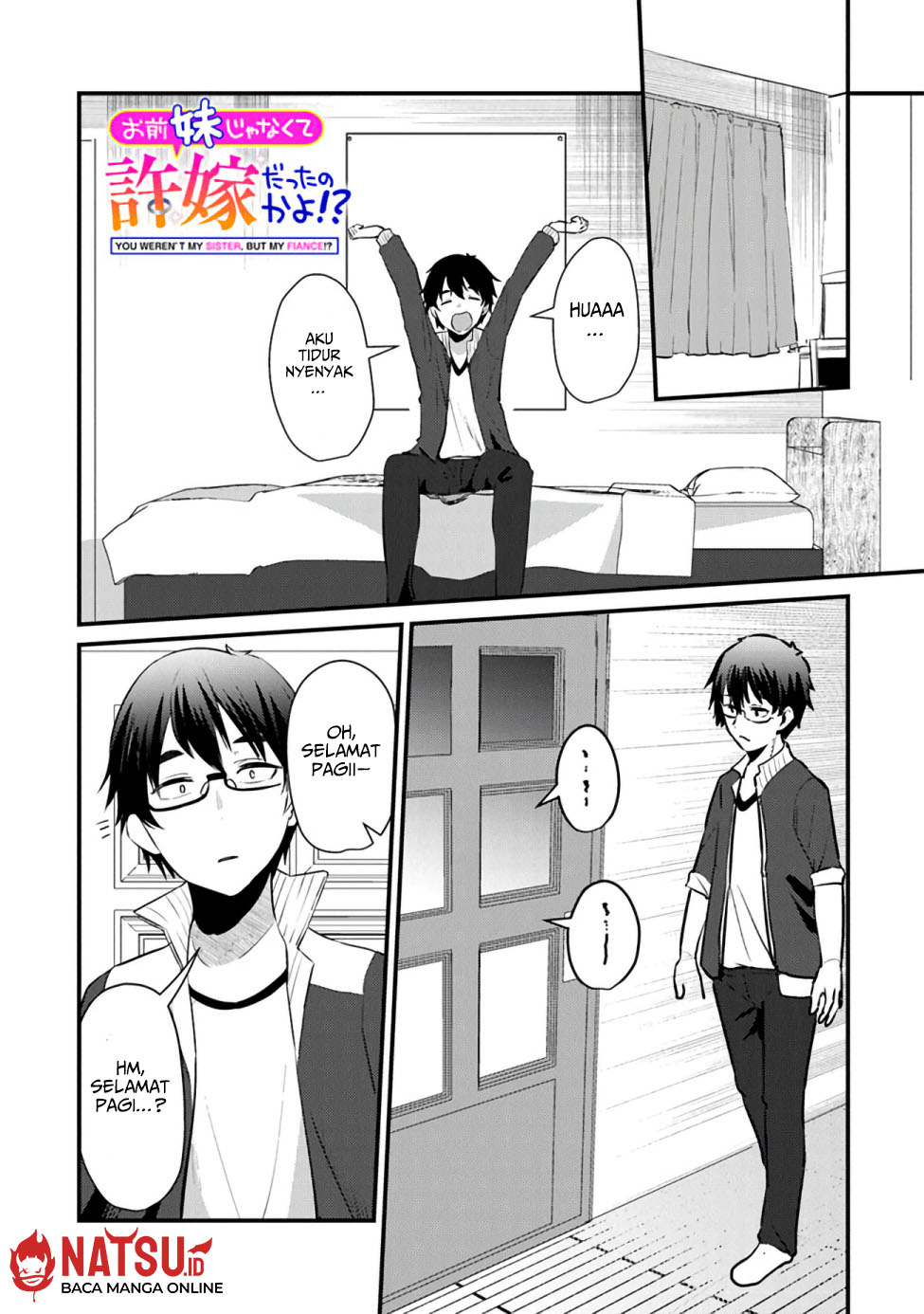 Baca Manga You Weren’t My Sister, But My Fiancee!? (Omae Imouto Janakute Iinazuke Datta no ka yo!?) Chapter 9 Gambar 2