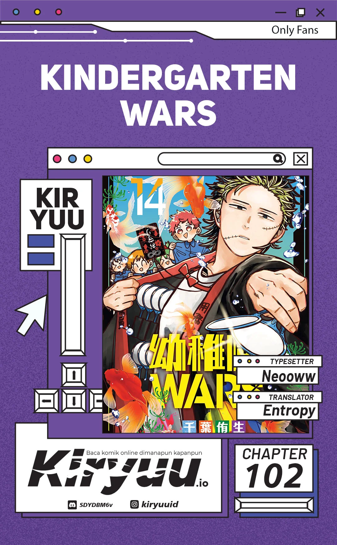 Komik Youchien Wars Chapter 102 gambar nomor 1