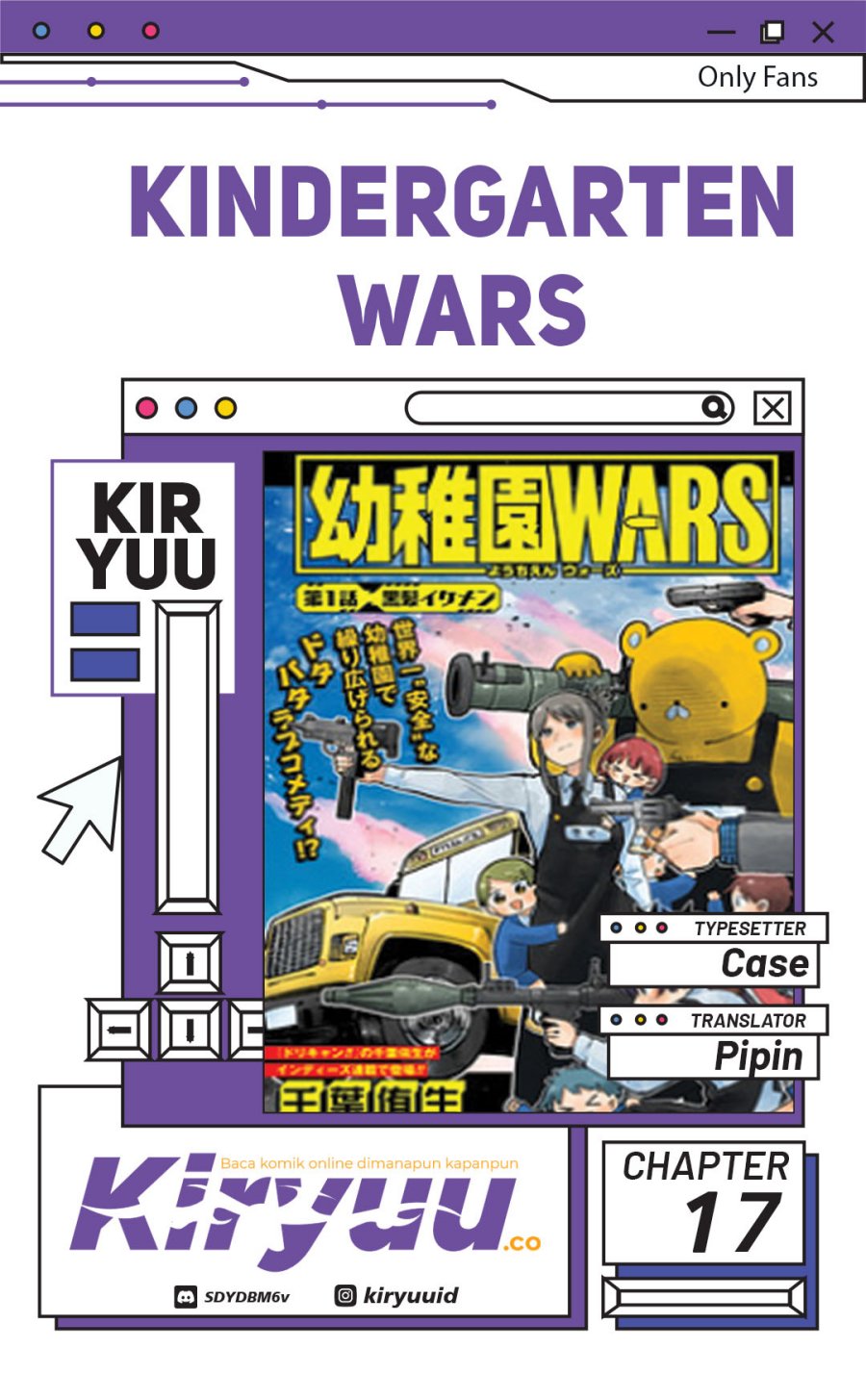 Baca Komik Youchien Wars Chapter 17 Gambar 1