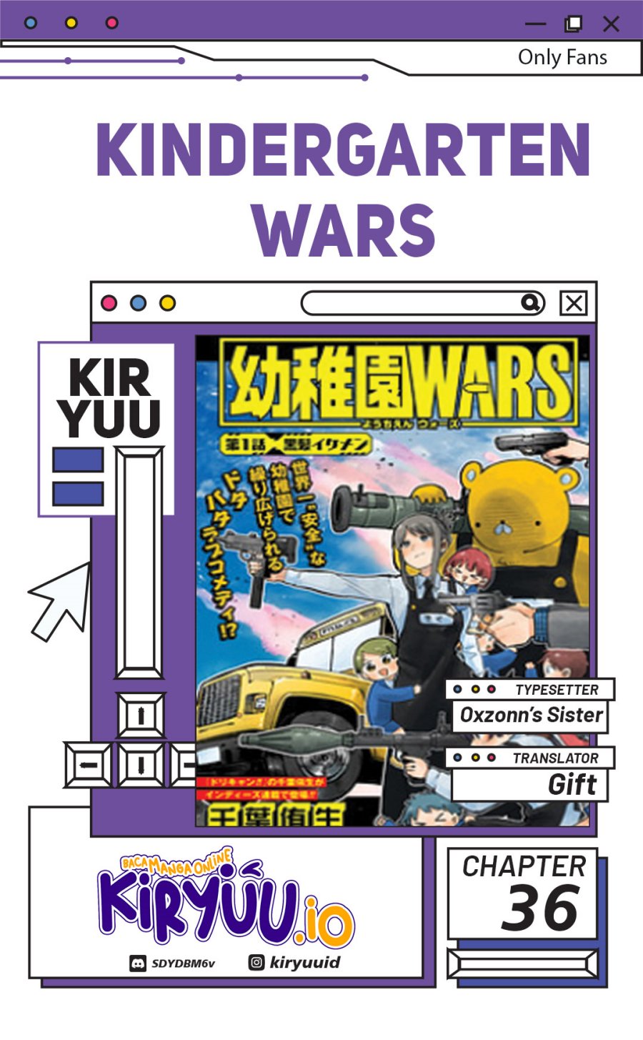 Baca Komik Youchien Wars Chapter 36 Gambar 1