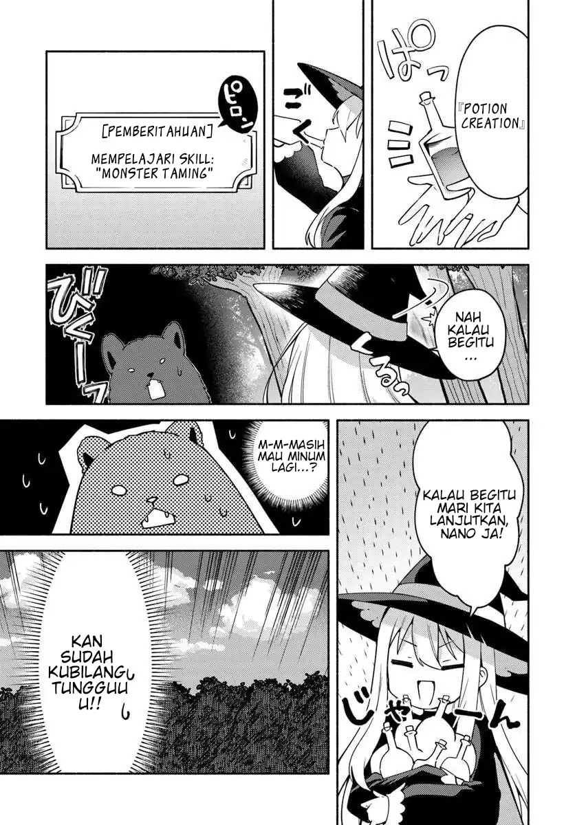 Youjo na Majo to Mori no Kuma-san: Isekai de Potion Tsukutte Nonbiri Slow Life ga Shitai no jaga? Chapter 1 Gambar 41