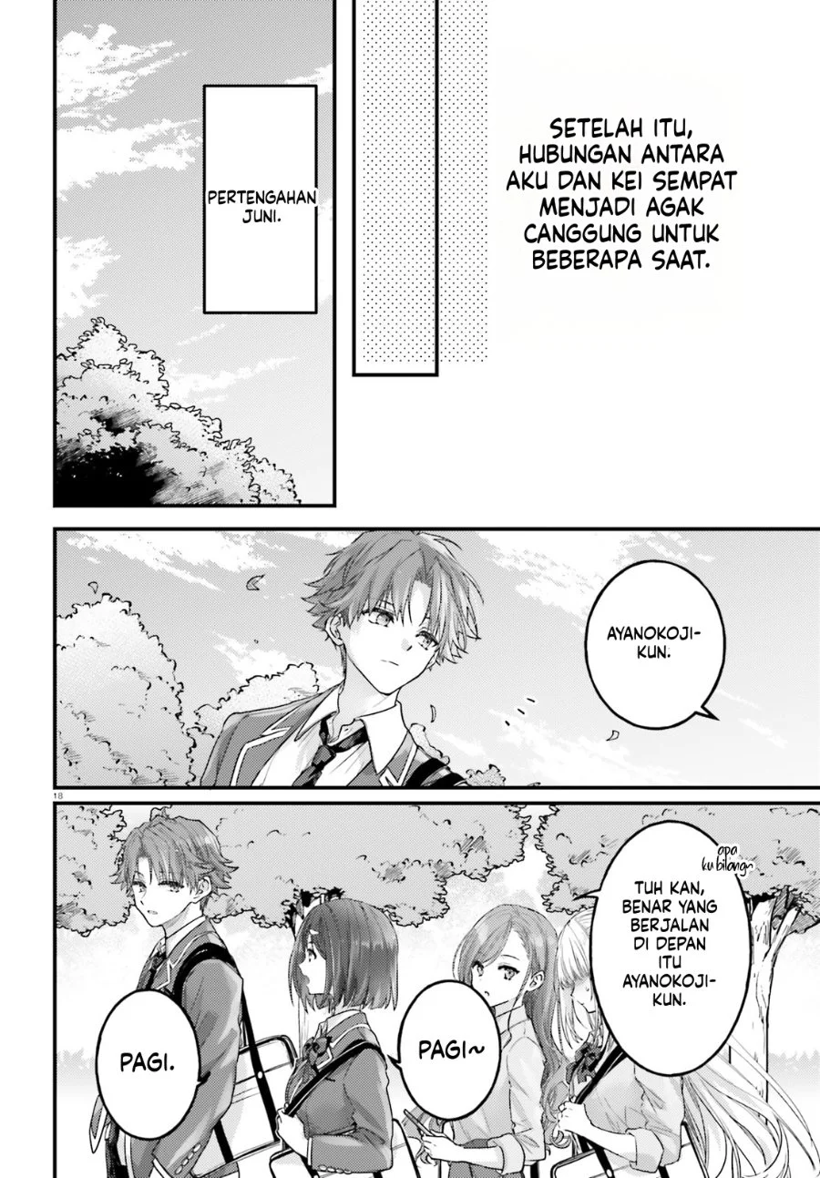 Youkoso Jitsuryoku Shijou Shugi no Kyoushitsu e 2-nensei-hen 2nd Stage Chapter 10 Gambar 18