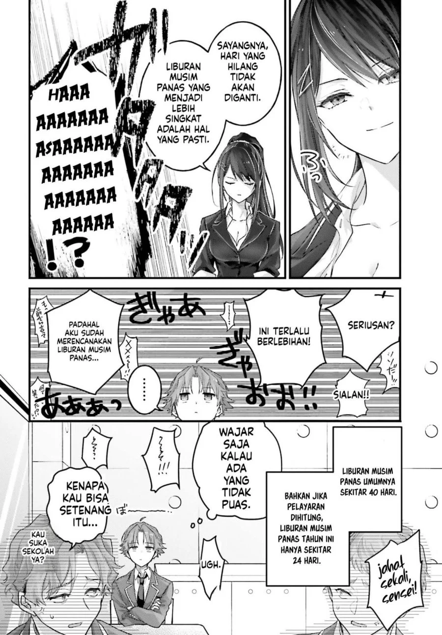 Youkoso Jitsuryoku Shijou Shugi no Kyoushitsu e 2-nensei-hen 2nd Stage Chapter 12 halaman 12