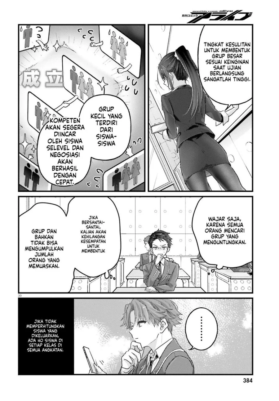 Youkoso Jitsuryoku Shijou Shugi no Kyoushitsu e 2-nensei-hen 2nd Stage Chapter 12 halaman 27