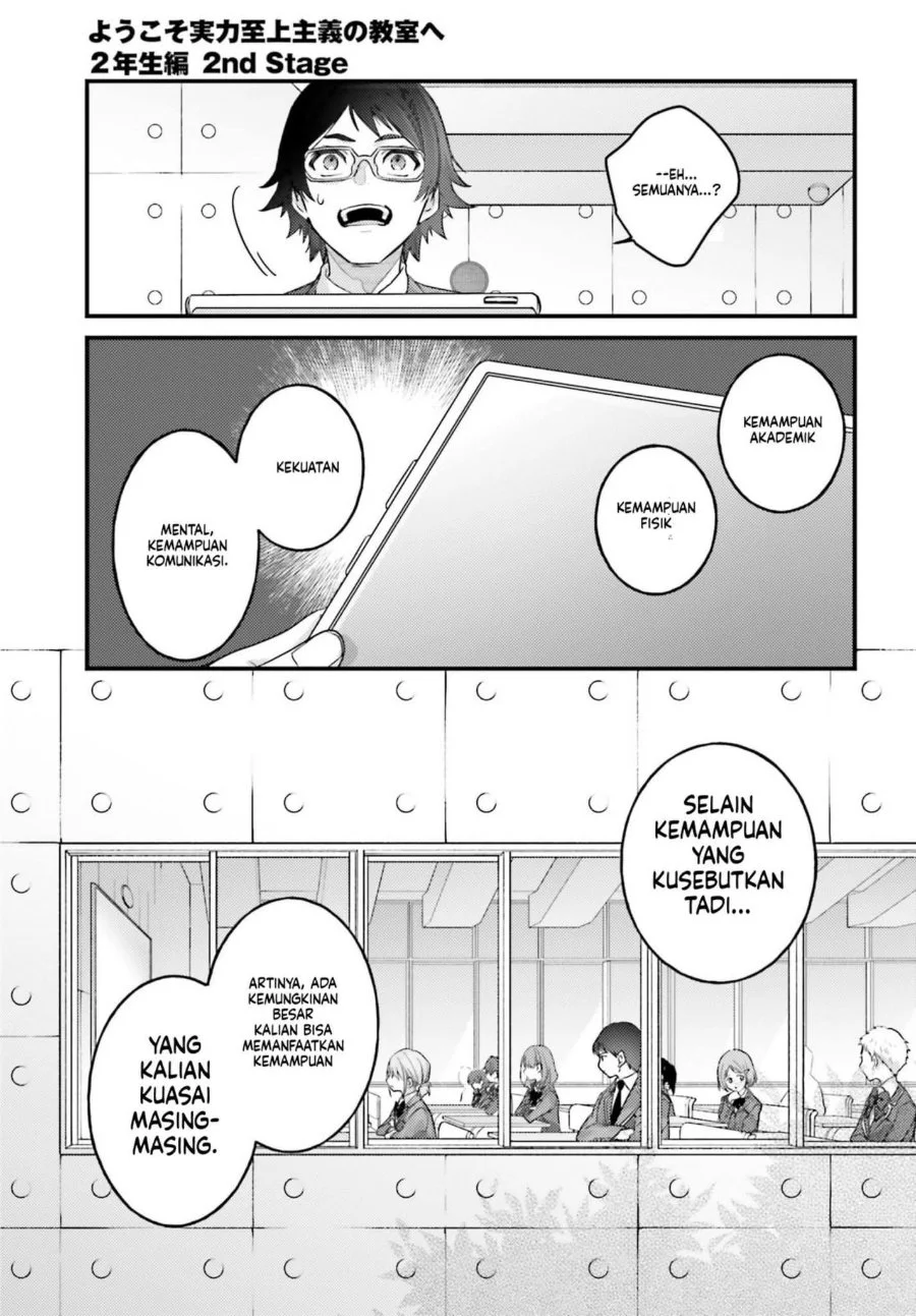 Youkoso Jitsuryoku Shijou Shugi no Kyoushitsu e 2-nensei-hen 2nd Stage Chapter 12 Gambar 29