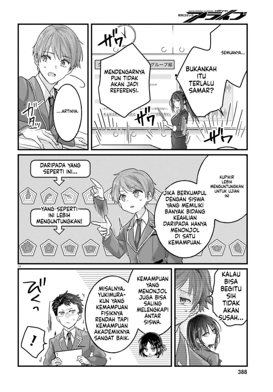Youkoso Jitsuryoku Shijou Shugi no Kyoushitsu e 2-nensei-hen 2nd Stage Chapter 12 Gambar 30