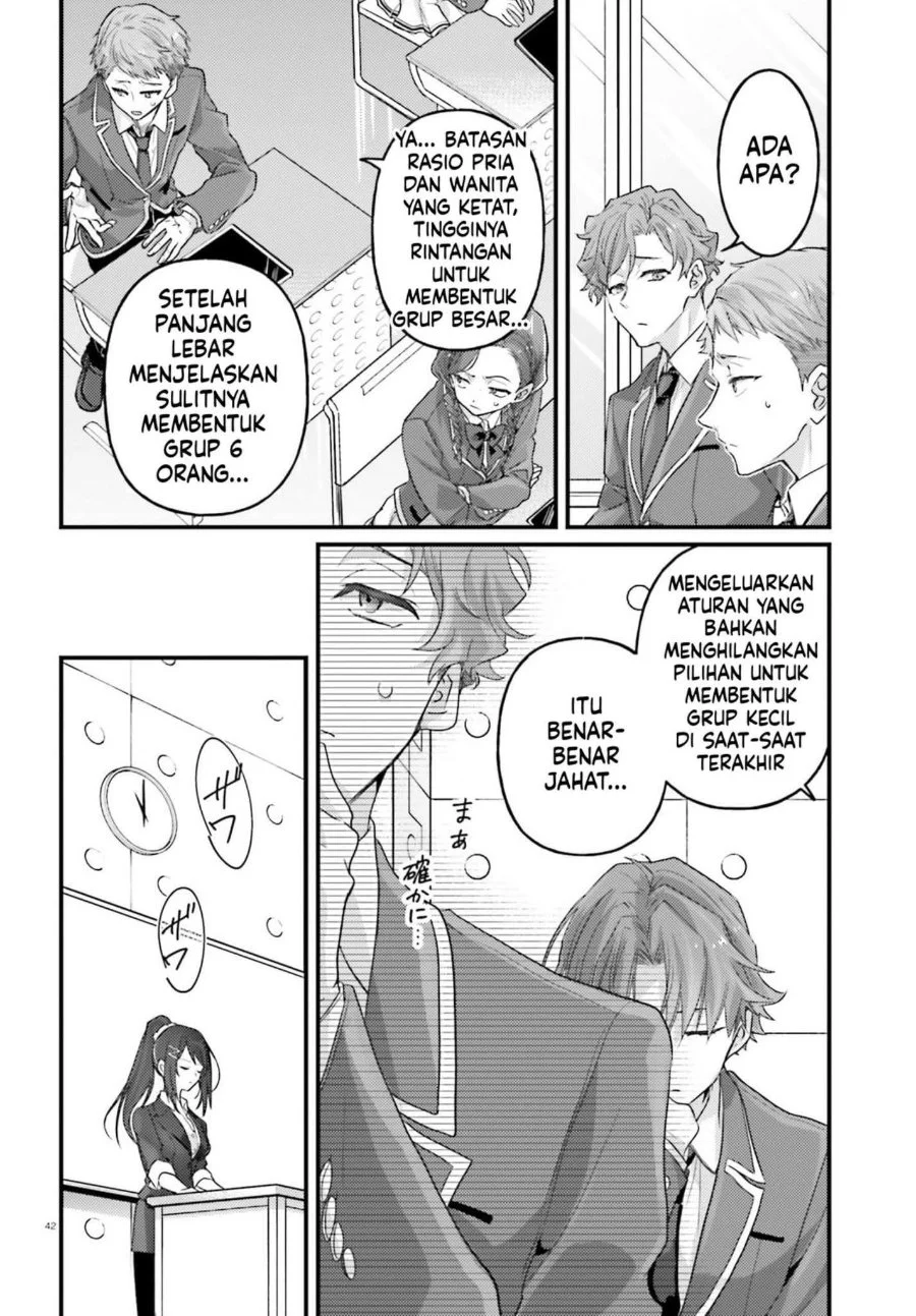 Youkoso Jitsuryoku Shijou Shugi no Kyoushitsu e 2-nensei-hen 2nd Stage Chapter 12 Gambar 38