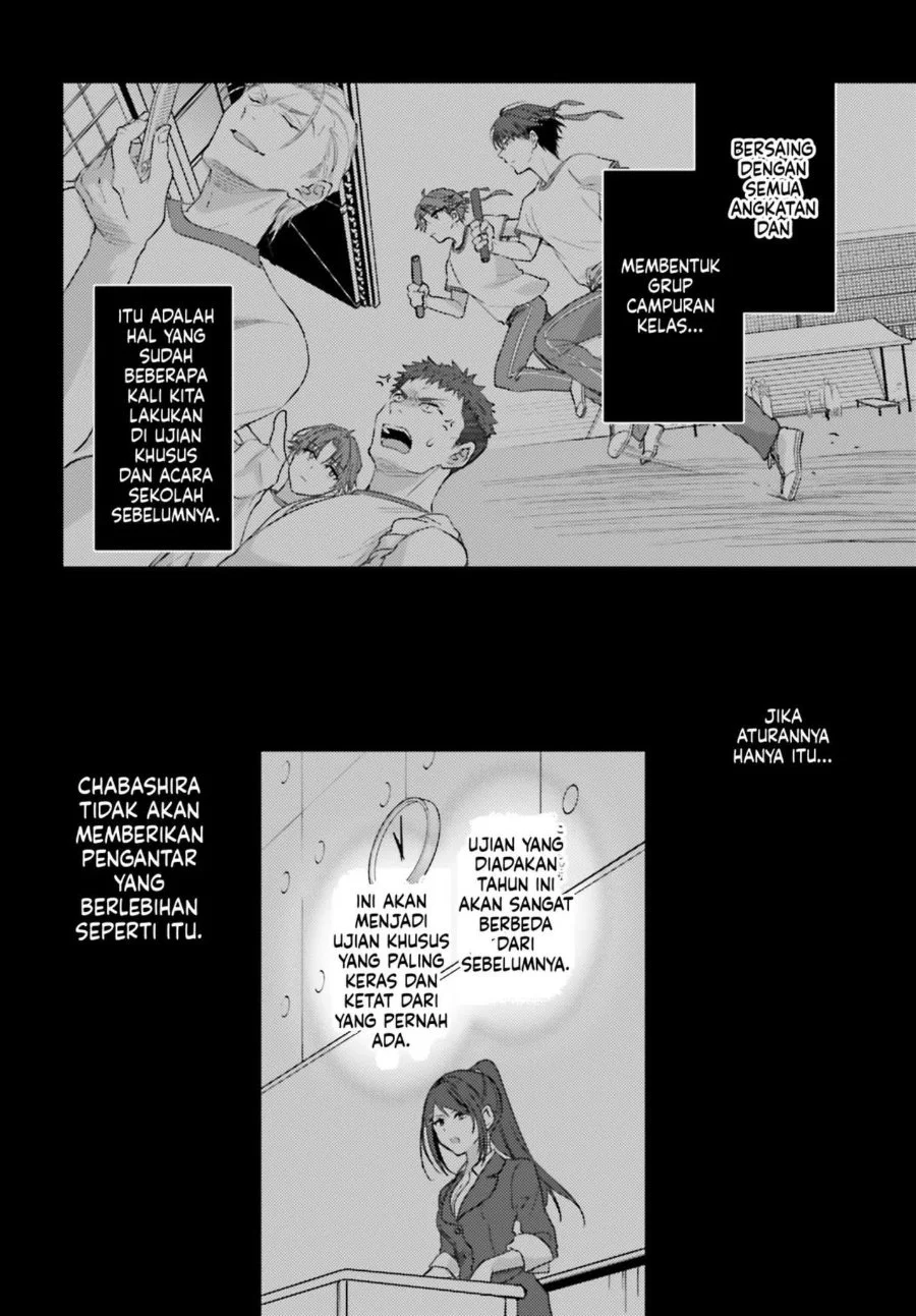 Youkoso Jitsuryoku Shijou Shugi no Kyoushitsu e 2-nensei-hen 2nd Stage Chapter 12 Gambar 40