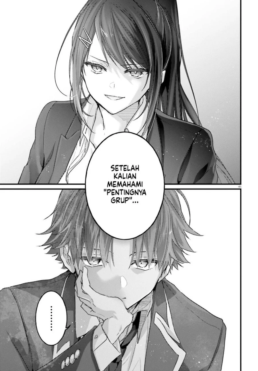 Youkoso Jitsuryoku Shijou Shugi no Kyoushitsu e 2-nensei-hen 2nd Stage Chapter 12 Gambar 41
