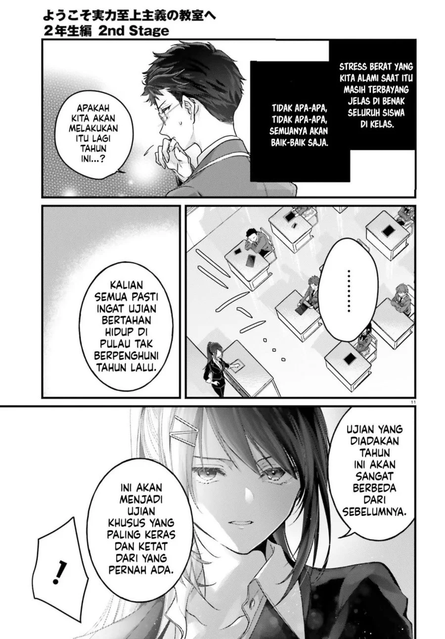 Youkoso Jitsuryoku Shijou Shugi no Kyoushitsu e 2-nensei-hen 2nd Stage Chapter 12 halaman 9
