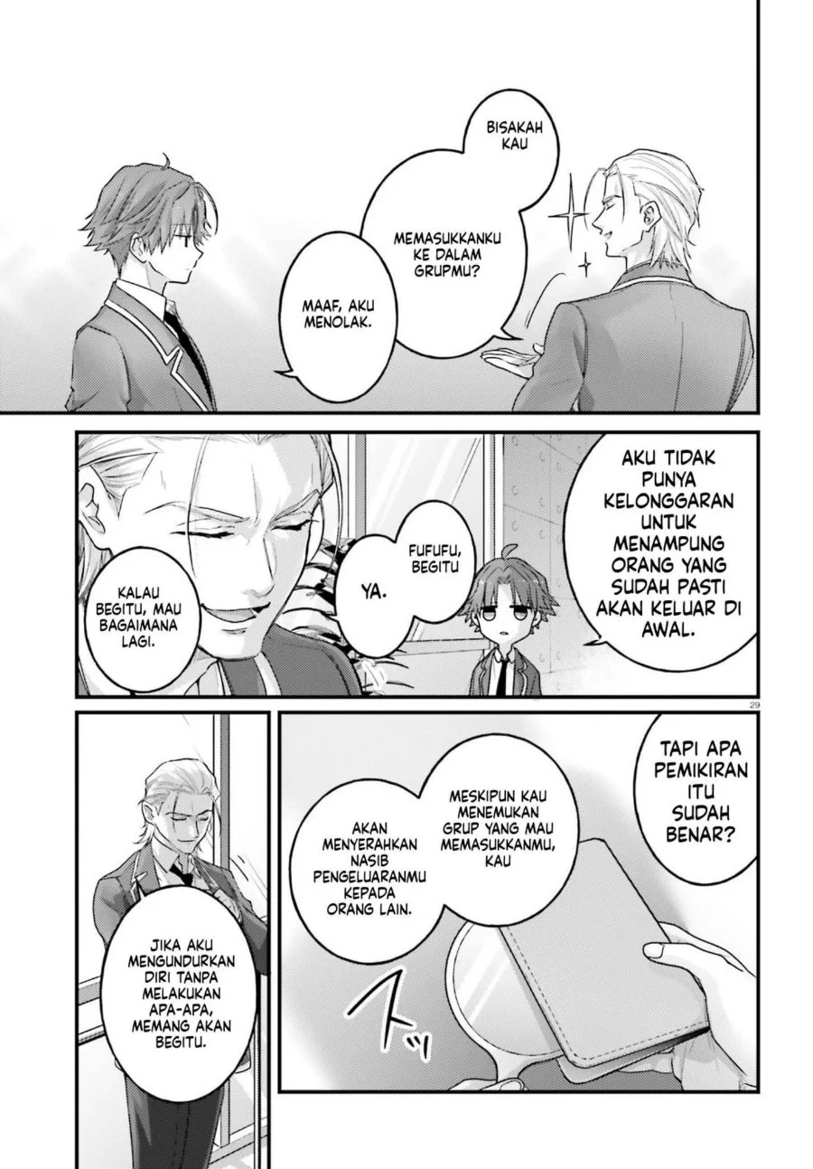 Youkoso Jitsuryoku Shijou Shugi no Kyoushitsu e 2-nensei-hen 2nd Stage Chapter 13 Gambar 29
