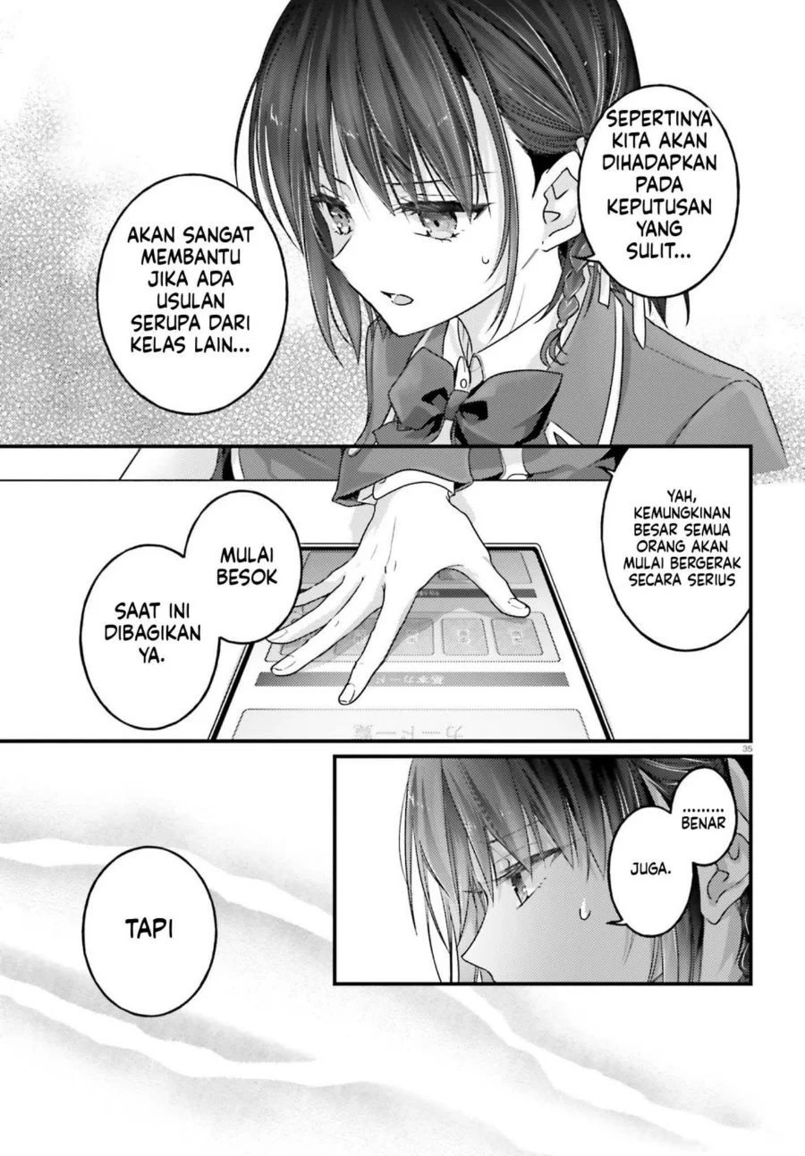 Youkoso Jitsuryoku Shijou Shugi no Kyoushitsu e 2-nensei-hen 2nd Stage Chapter 13 Gambar 35