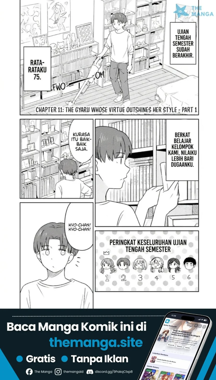 Manga Youkya ni Natta Ore no Seishun Shijou Shugi Chapter 11.1 gambar 2