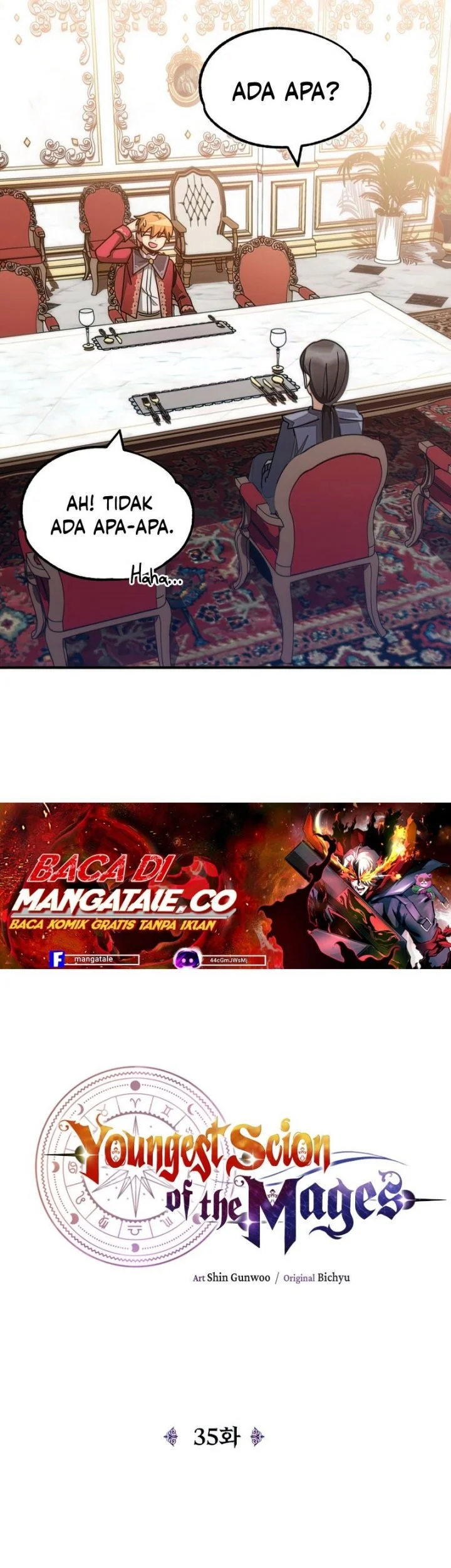 youngest scion of the mages chapter 35 - Page 32