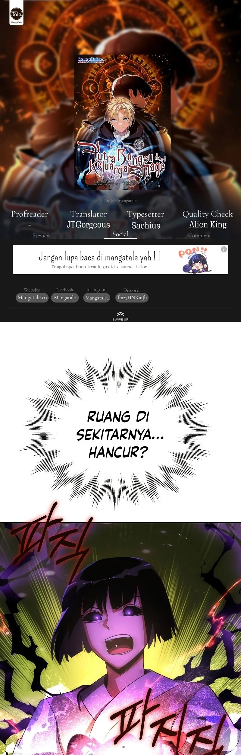 youngest scion of the mages chapter 41 - Page 1