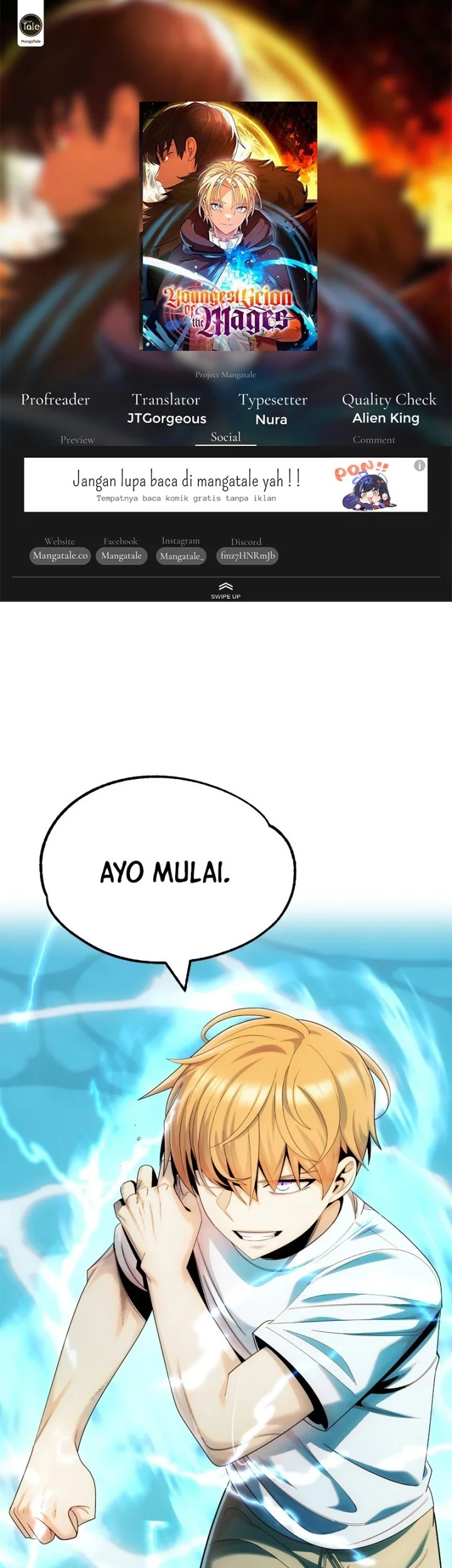 youngest scion of the mages chapter 42 - Page 1