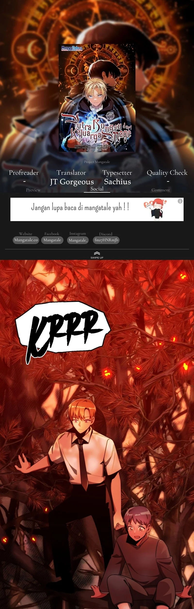 youngest scion of the mages chapter 45 - Page 1