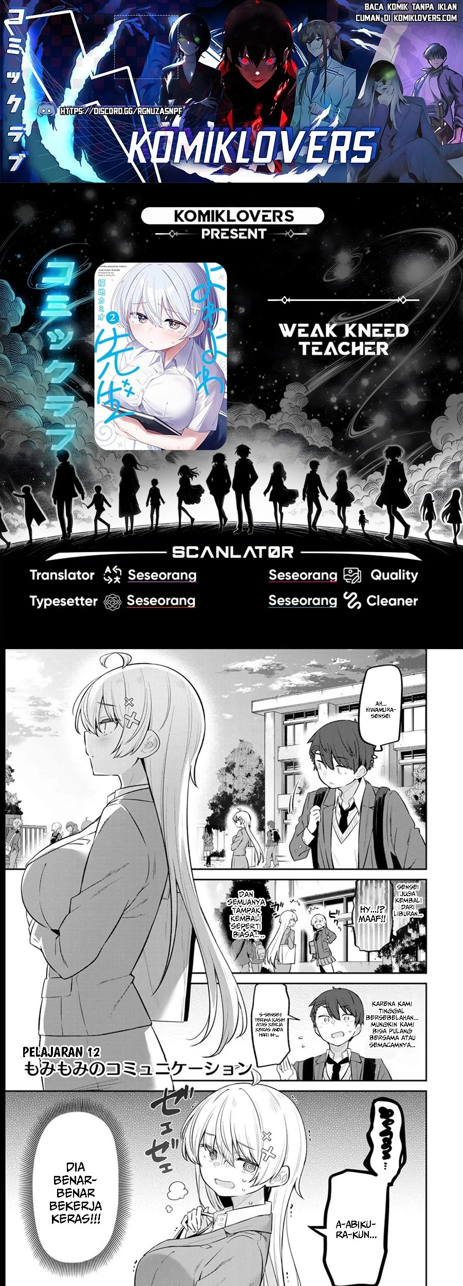 Komik Yowa Yowa Sensei Chapter 12 gambar 1