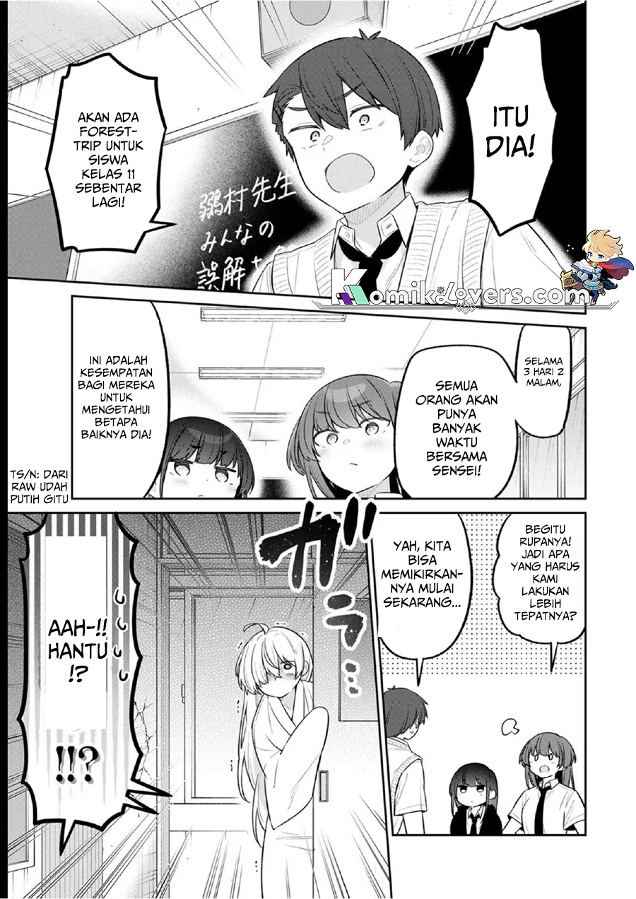 Yowa Yowa Sensei Chapter 15 Gambar 8