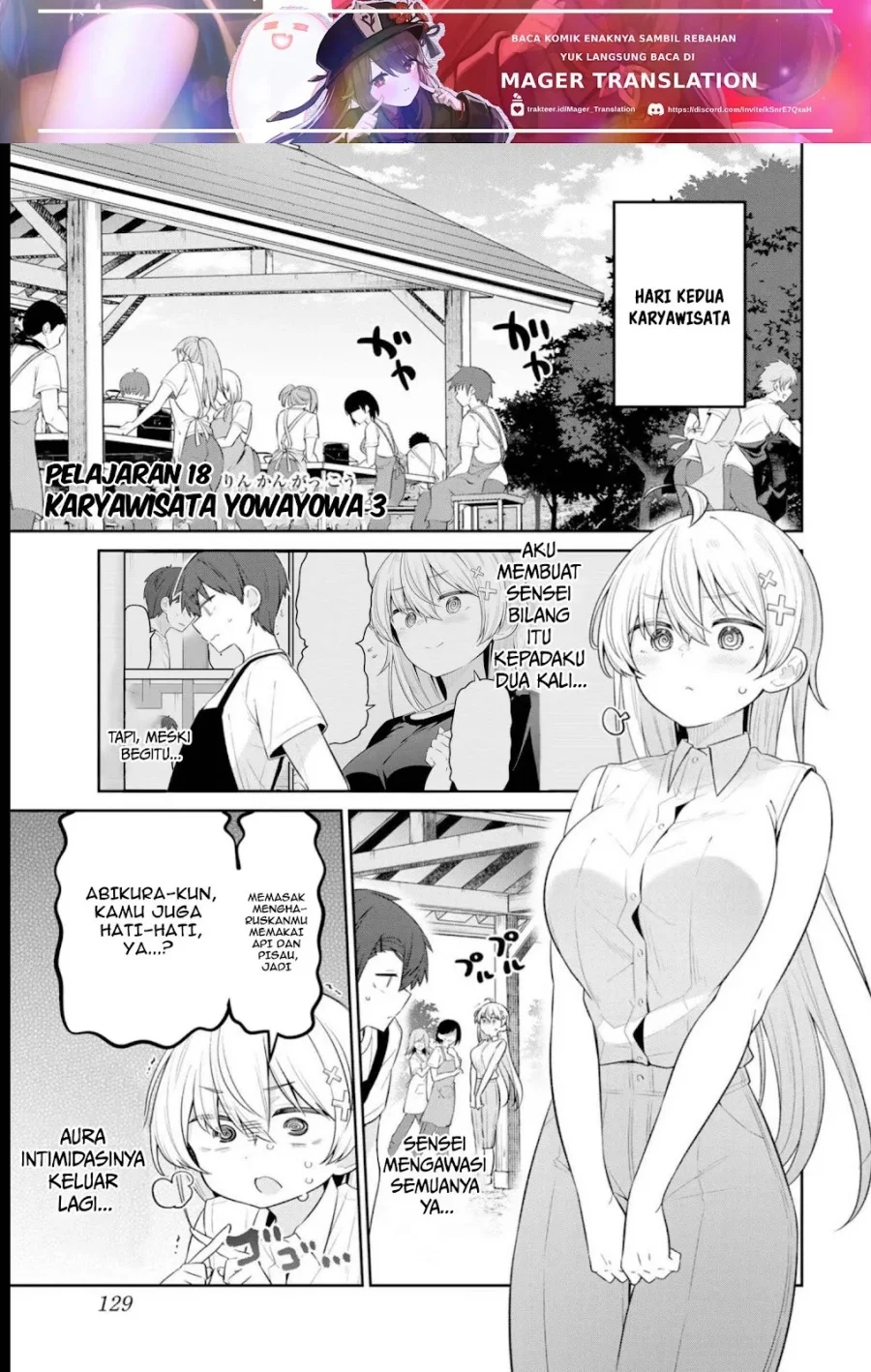 Manga Yowa Yowa Sensei Chapter 18 gambar 2